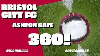 #BristolCity FC Ashton Gate Stadium 360 from Centre Circle