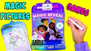 Disney Encanto Magic Reveal Activity Book with Games, Stickers, Coloring