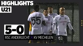 Highlights U21: RSCA - KV Mechelen | 2021-2022