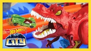 T-REX RESCUE MISSION! | New News | @HotWheels
