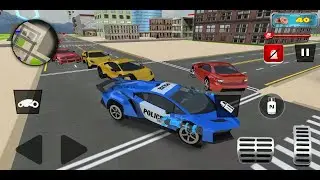 Police Robot Transformation Gameplay | Police Car & Bike Gameplay(Android,IOS)