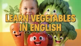 Nursery Rhymes Vegetables Song | Learn English Names of Vegetables with Catchy Music