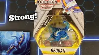 Открытие одиночной упаковки Bakugan Geogan Aquos Stingzer!! (Восстание Геогана)