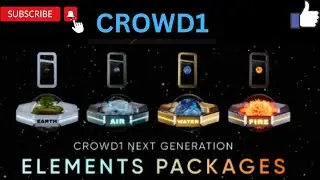 CROWD1  Web 3 - C1 Crypto Tokens - Metaverse - Virtual Gaming - NFTs - CLink - Blockchain