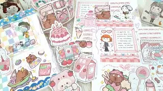 ASMR New Capybara Journal #cutestickers #asmrjournal #asmrjournaling #asmrscrapbook #diyjournal
