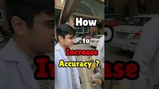 NEET mein accuracy kaise badhaye!?🤔 #neet #mbbs #neet2025 #motivation #neetaspirant