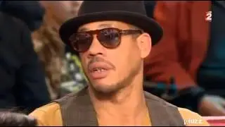 Joey Starr, Mathilde Seignier et Shana Castera dans Vivement Dimanche Prochain 060113