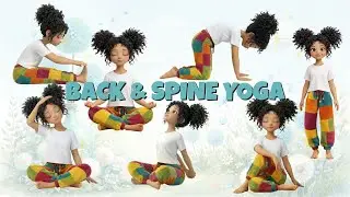 Back & Spine Yoga | Gentle Upper Body Stretch for Kids