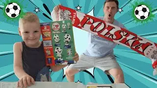 POLSKA CHALLENGE! Kubuś vs Tata kto wygrał nagrodę? Naklejki EURO 2024 - SZUKAMY POLAKÓW!