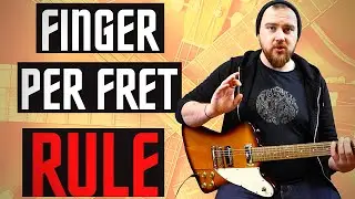 Clean Up Your Single Note Playing! | The Finger Per Fret Guitar Rule