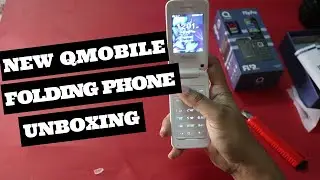 NEW FOLD PHONE |  QMOBILE FLIP PRO UNBOXING AND FIRST IMPRESSION