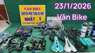 Phụ T&ugrave;ng xe đạp 23/1/2026..Văn Bike 0918167844.