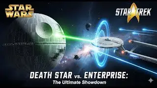 Enterprise vs Death Star FIGHT TO THE DEATH Star Wars vs Star Trek