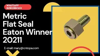 Hydraulic Hose O Ring Flat Face Connectors Adapter German Agricultural 20211 Parker Metric Fittings