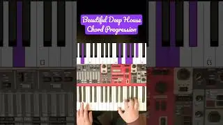 Beautiful Deep House Chord Progression 👌 #shorts #chordprogressions #deephousechords