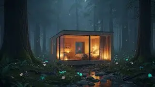 8-Hour Rain Soundscape 🌧️ Deep Ambient Drones & Warm Piano for Meditation