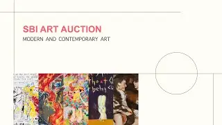 62nd SBI Art Auction｜MODERN AND CONTEMPORARY ART