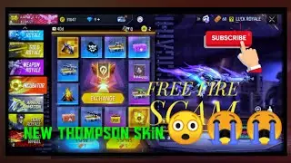 Free Fire new incubator Thomson gun skin💥💣😍#freefirescam#freefirenewgun#newincubatorskin#scam#2022ff