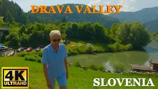 Visit In Slovenia Beautiful Drava Valley 4K Walking Tour ( June 2023 )