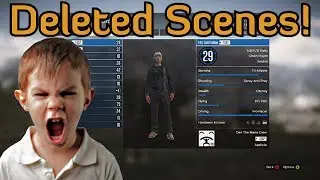 GTA 5 Harassment | Little Kid RAGES HARD! (Deleted Scenes!)