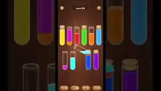 water sort full gameplay video leveling 133#134#135#136#137