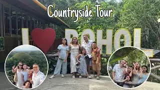 BOHOL Countryside Tour 🦨🦥 | Day 2 🦋 | Tarsier | Chocolate Hills 