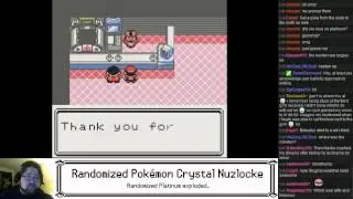 TheKillerNacho Live: Randomized Pok&eacute;mon Crystal Nuzlocke - Part 1