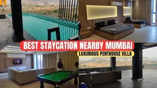O2 PENTHOUSE VILLA OPEN DECK POOL 🤩 | BEST STAYCATION IN IGATPURI#kashimvlogs #O2villa #travel