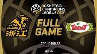 Zhejiang Guangsha Lions v Tabiat Basketball | Full Basketball Game | #BCLASIA 2025