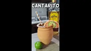 C&oacute;mo Preparar EL CANTARITO - Bebida Tradicional Mexicana - Receta F&aacute;cil #shorts