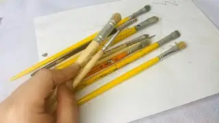 Dicas de pincéis e numerações para pintura em tecido