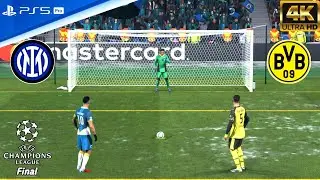 FC 26 - Borussia Dortmund Vs Inter Milan | Champions League FINAL 2026 Penalty Shootout [PS5 Pro 4K]