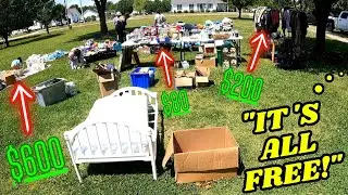 I’ve Never Been to a Yard Sale Like This