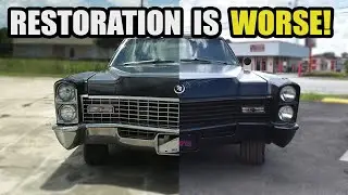 Abandoned 1967 Cadillac Limo 
