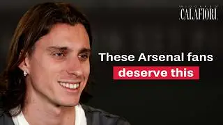 Riccardo Calafiori Reveals Why He Joined Arsenal, How Declan Rice Shocked Him & Arteta’s Impact