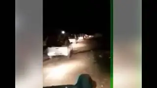 El Bab'a TSK ve &Ouml;SO taarruzda Sultan Murat T&uuml;meninin Bab'a ilerleyişi.