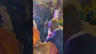 GOV SEYI MAKINDE PRESENTED AWARD TO THE FIRST GOVERNOR OF OYO STATE DURING OYO@50 GALA NIGHT