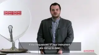 How to use the CheckSat mode on the SEFRAM 7848, 7849 or 7859  with subtitles