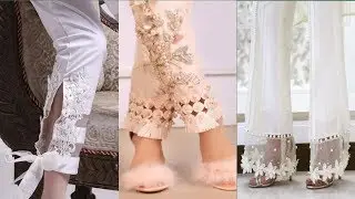 Top 40 designer trouser 2019||Latest lawn trouser design