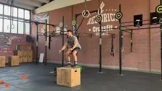 Push Press, C2B, Box Jumps - 10.10.2025 workout demo