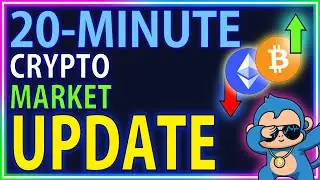 20-MINUTE: Crypto Market UPDATE [Bitcoin Technical Analysis + $KDA Kadena Pullback Areas]