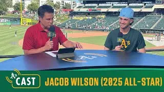 Jacob Wilson Reflects on Starting the 2025 All-Star Game | A's Cast Live