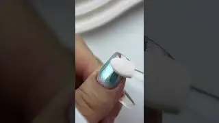Легкая растяжка под втирку🤌🏻 #nails #nailarttutorial