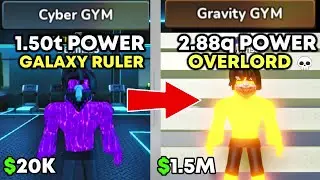 I UNLOCKED the new GRAVITY GYM in Roblox Gym League