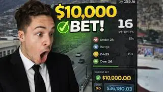 THE BIGGEST WIN EVER BETTING ON LIVE TRAFFIC! (CCTV RUSH HOUR)