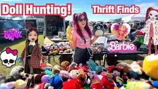 TOY HUNTING! THRIFTING! Bratz, Monster High, Barbie, Rainbow High DOLLS