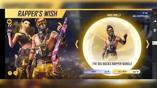 NEW RAPPER WISH EVENT IN FREE FIRE.