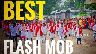 Flash Mob | FIESTA 2K19 |  Theme Song  | Youth Meet | Sanjos Voice