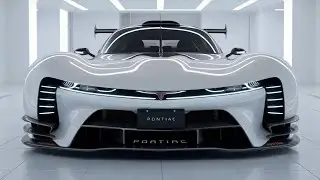Pontiac будущегоНевероятный 3D-рендер в белом цвете 2025