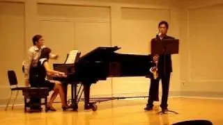 Weber Clarinet Concerto Played on BASS CLARINET